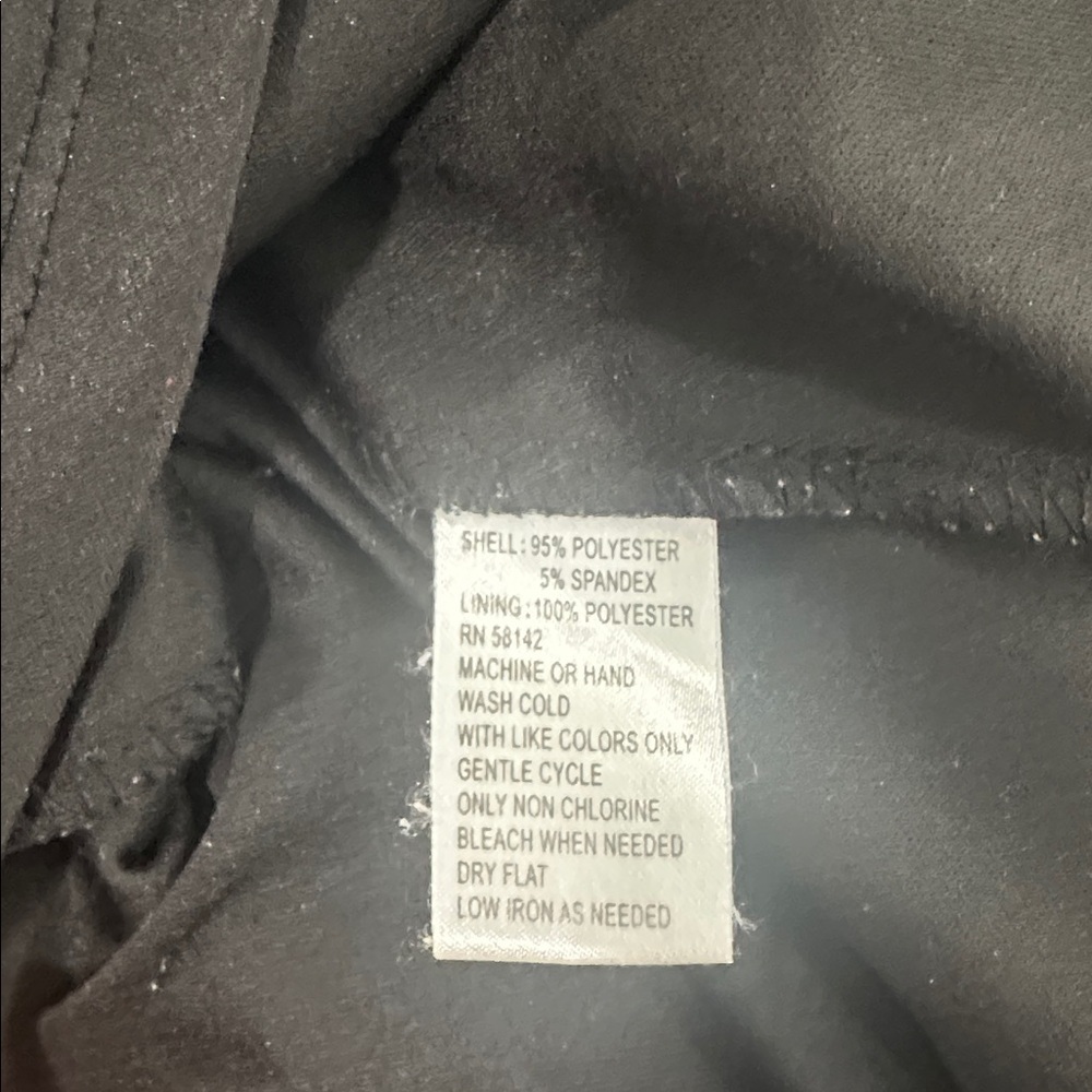 Maggy London Teal and Navy Long Sleeve Dress - Picture 11 of 12